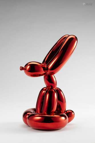 Jeff Koons "Balloon Rabbit (Red)" multiple (cold c...