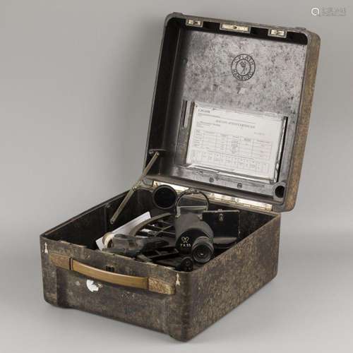 A C. Plath micro sextant in bakelite case, Germany, mid. 20t...