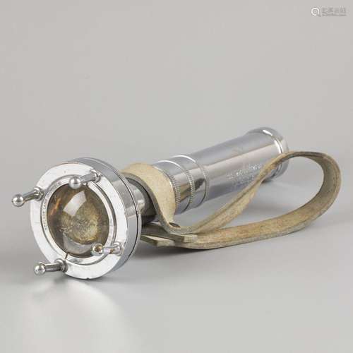 A chromed industrial Siebe Gorman & Co. Ltd divers lamp ...