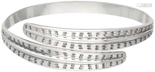 Sterling silver bangle bracelet by Norwegian designer David ...