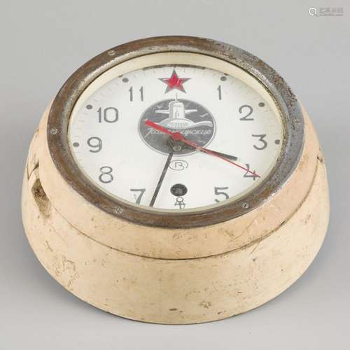 A Vostok (BOCTOK) Naval submarine wall clock, Russia / forme...