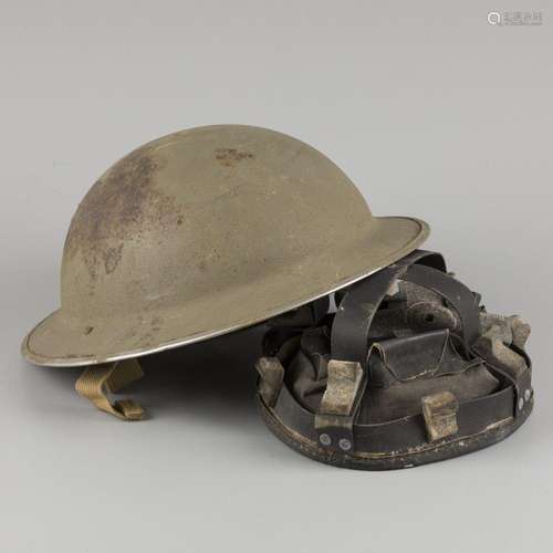 A "Brodie" helmet from WWII, England, 1st half 20t...