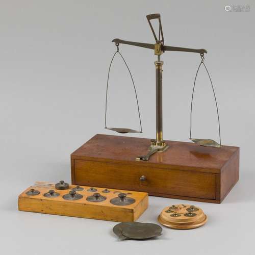 A pharmacy scale, Germany(?), 20th century.