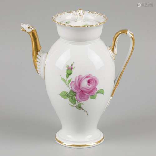 A "Meissen" coffeepot, Germany, 20th century.