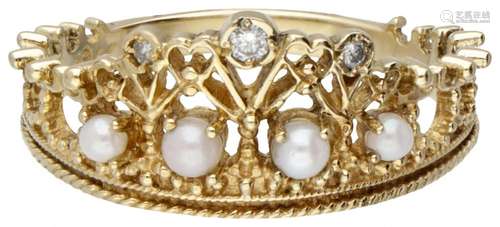 18K. Yellow gold Franklin Mint 'Princess Diana Tiara&#x...