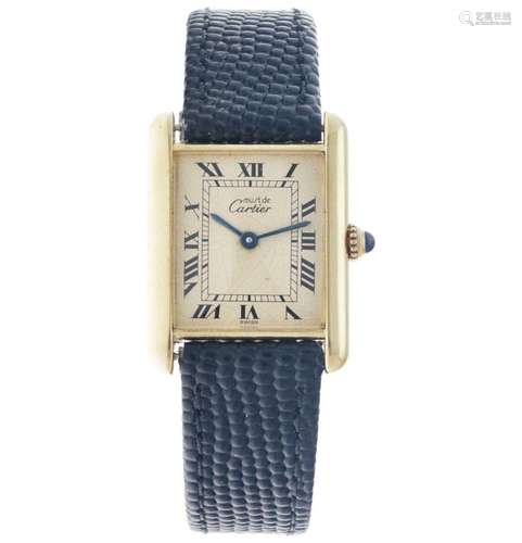 Cartier Tank 81006 - Ladies watch - approx. 1985.