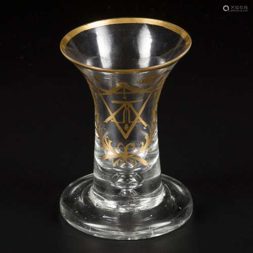 A mouth blown 'metzelaartje' or masonic/ freemason...