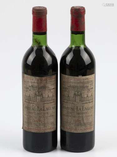 (2) Chateau La Lagune - Haut-Médoc - 1967.