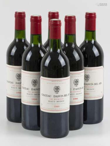 (6) Chateau Dasvin-Bel-Air - Cru Bourgeois - Haut-Médoc - 19...