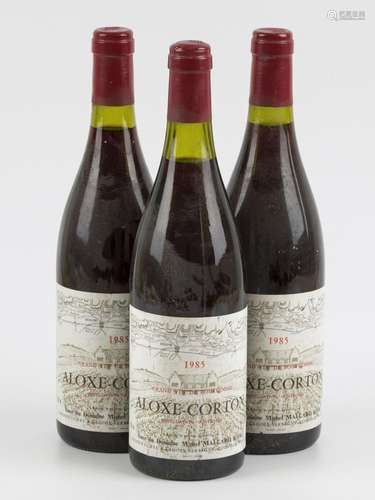 (3) Aloxe-Corton -Domaine Michelle Mallard & Fils - 1985...