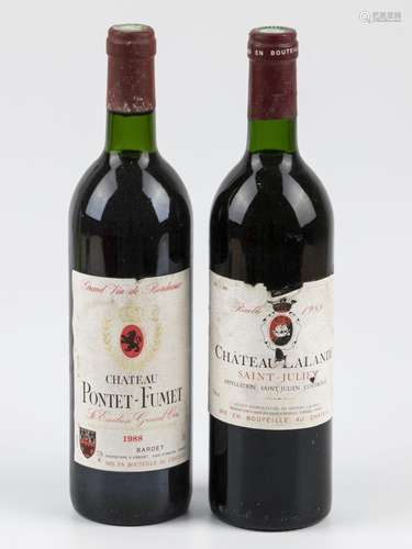 (1) Chateau Pontet-Fumet - Saint-Emilion Grand Cru - 1988. (...