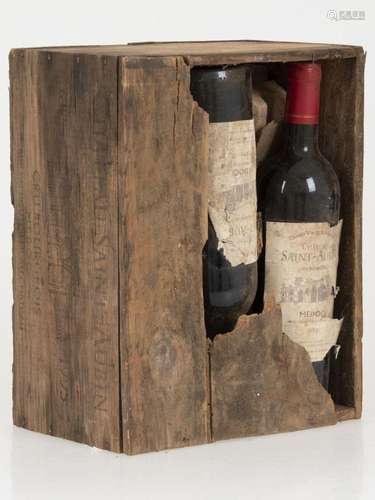 (6) Château Saint Aubin - Cru Bourgeois Médoc - 1995.