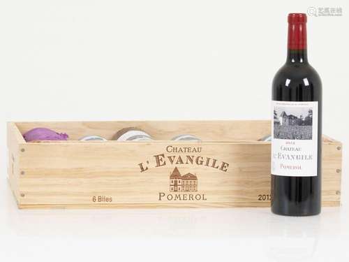 (6) Chateau l’Evangile - Pomerol - 2012.