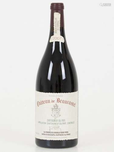 (Magnum) Château de Beaucastel - Châteauneuf-du-Pape - 2007.