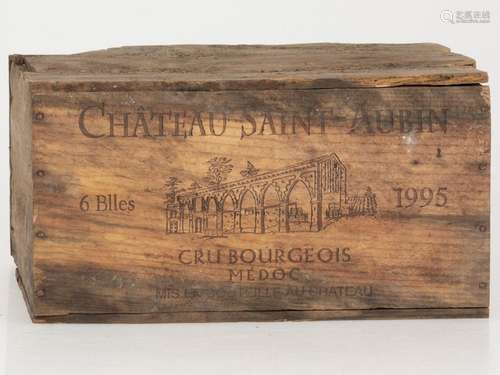 (6) Château Saint-Aubin - Cru Bourgeois Médoc - 1995.