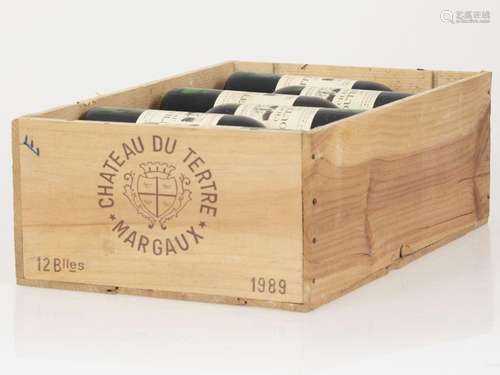 (12) Chateau Du Tertre - Margaux - 1989.