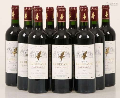 (12) Château la Bécasse - Pauillac - 2011.