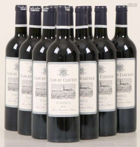 (10) Clos du Clocher - Pomerol - 2012.