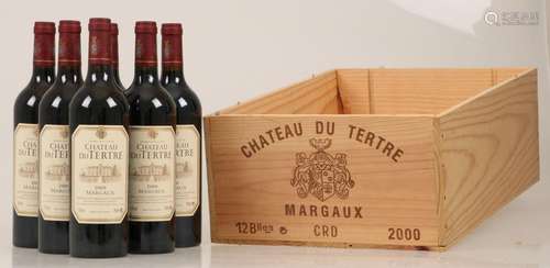 (6x) Château du Tertre- Margaux - 2000.