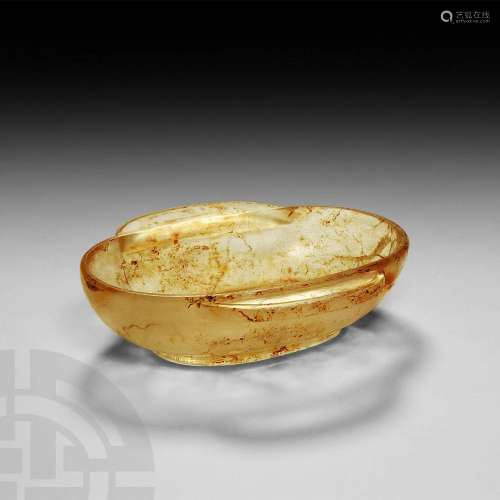 Chinese Warring States Rock Crystal Vessel
