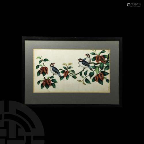 Chinese Painting of Birds and Flowers