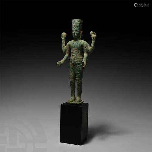 Cambodian Vishnu Statuette