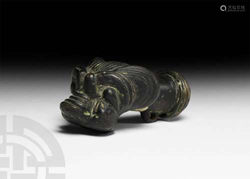 Islamic Dog-Head Finial