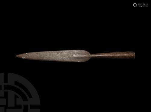 Viking Age Socketted Spearhead