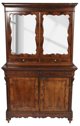 A Victorian / Willem III sideboard or 'bonheur du jour&...