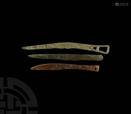 Iron Age Knife Blade Collection