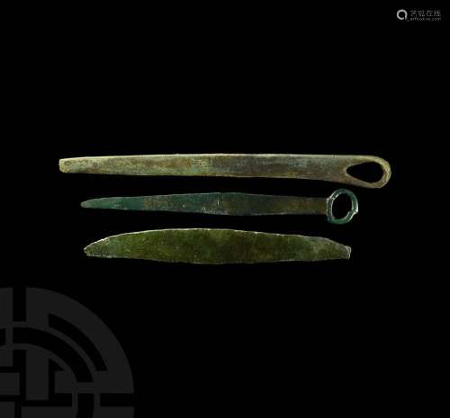 Iron Age Knife Blade Collection