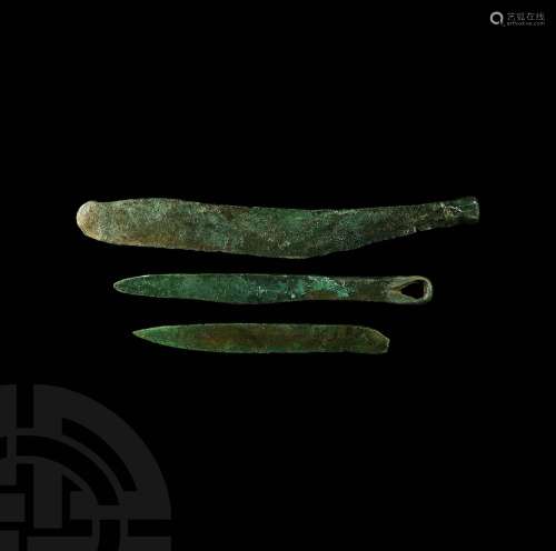 Iron Age Knife Blade Collection