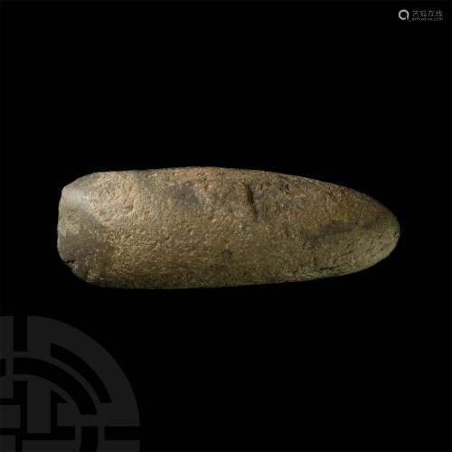 Stone Age Polished Axehead