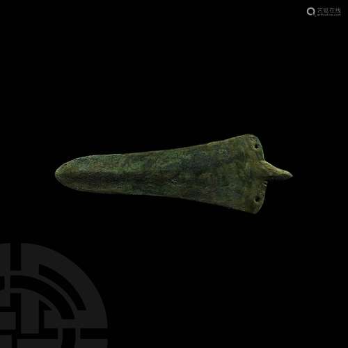 Bronze Age Rivetted Dagger Blade