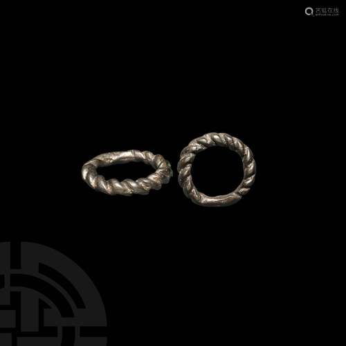 Viking Age Twisted Ring