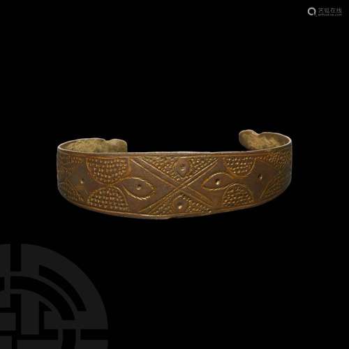 Viking Age Decorated Bracelet