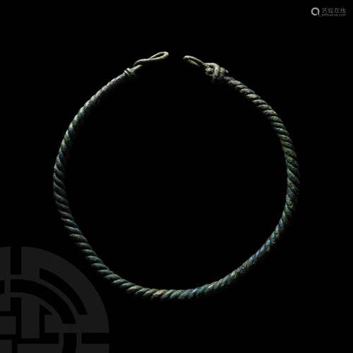 Viking Age Twisted Neck Torc