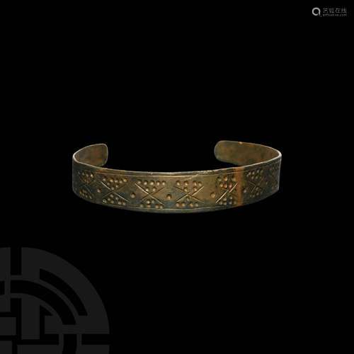 Viking Age Decorated Bracelet