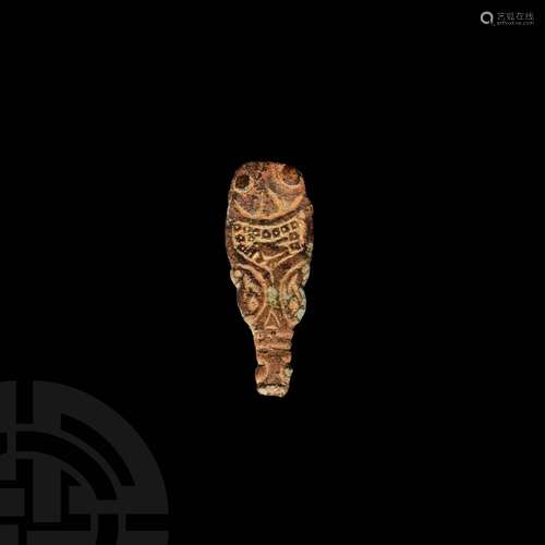 Anglo-Saxon Zoomorphic Strap End