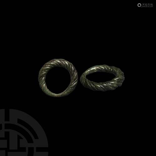 Viking Age Twisted Ring