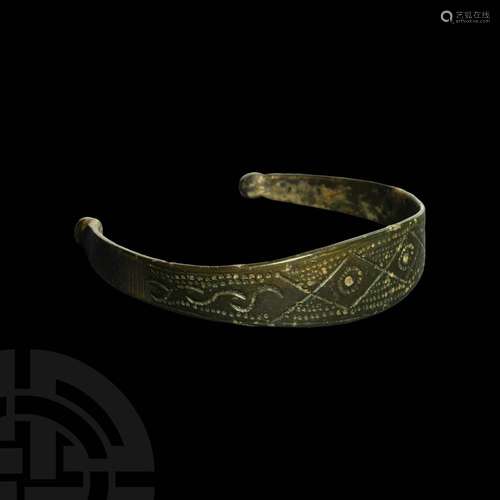 Viking Age Decorated Bracelet