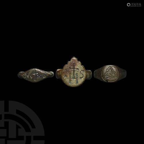 Medieval Ring Collection with Monograms