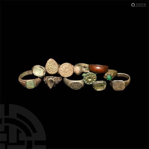 Medieval to Post Medieval Ring Collection