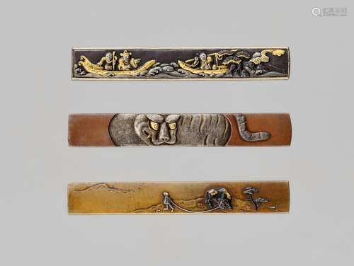 A GROUP OF THREE KOZUKA