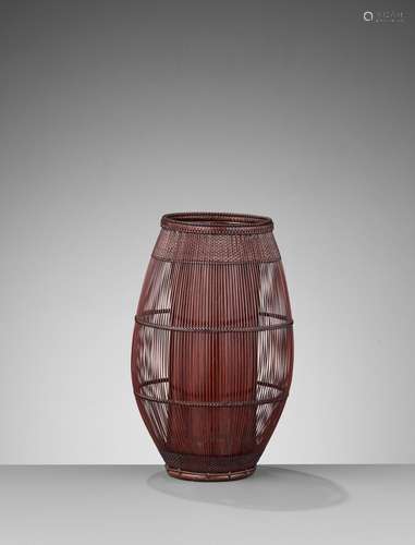 MAEDA CHIKUBOSAI II: A BAMBOO HANAKAGO (FLOWER BASKET)