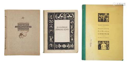 A GROUP OF THREE 1920S GERMAN PORTFOLIOS