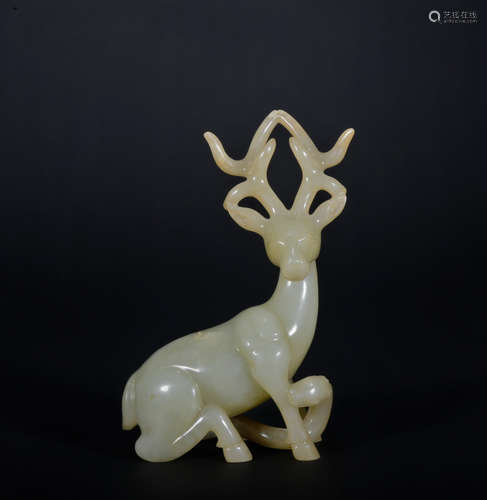 A jade deer