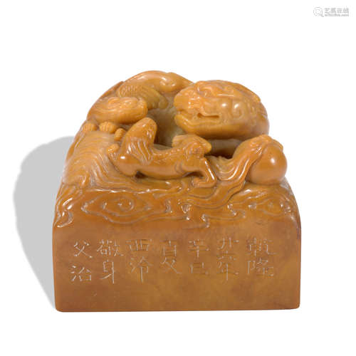 A Tian huang 'beast' seal