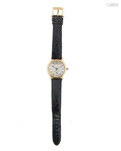 A VINTAGE BREGUET CLASSIQUE 18K YELLOW GOLD WATCH, REF. 3210...