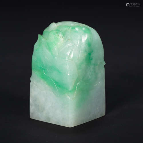 CHINESE JADE SEAL, QING DYNASTY